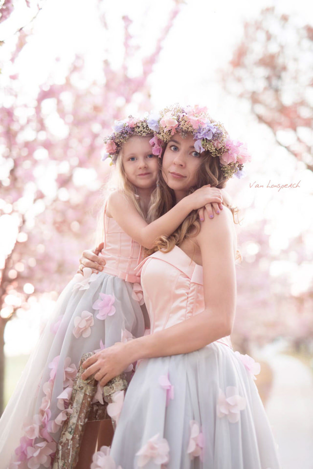 Mama und ich: Unser Fotoshooting in den Kirschblüten